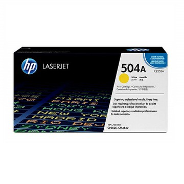HP CE252A 黃色碳粉匣