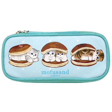 貓福珊迪 雙層布筆袋-銅鑼燒