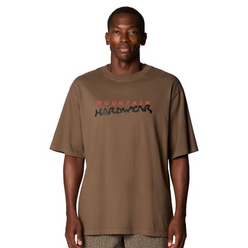 Mountain Hardwear EV Since 93 Relaxed 聯名款限量版厚磅棉T恤 男款 大地棕 #2149511