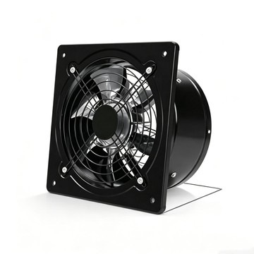 巧可 110V軸流式通風機 8寸牆壁窗式排風扇 通風排氣扇 衛浴換氣扇 工業抽風機 廚房車間倉庫換氣扇 工業風扇