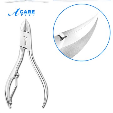 修腳趾剪刀鷹嘴指甲刀不銹鋼單個裝迷你斜口指甲鉗美甲指甲剪套裝1入