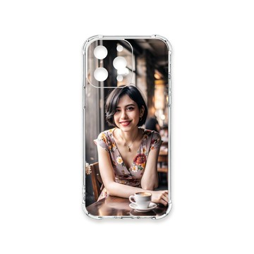 iPhone 15 Pro Max 殼 TRON IPHONE 15 PRO MAX 咖啡廳的女孩 四角防摔殼 手機殼