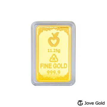 Jove Gold 漾金飾 守護平安黃金條塊 - 參台錢