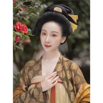 江夏堂 復古純銀鏨刻鍍黃金 發釵 發簪子 古風 宮廷 戲劇妝束發飾