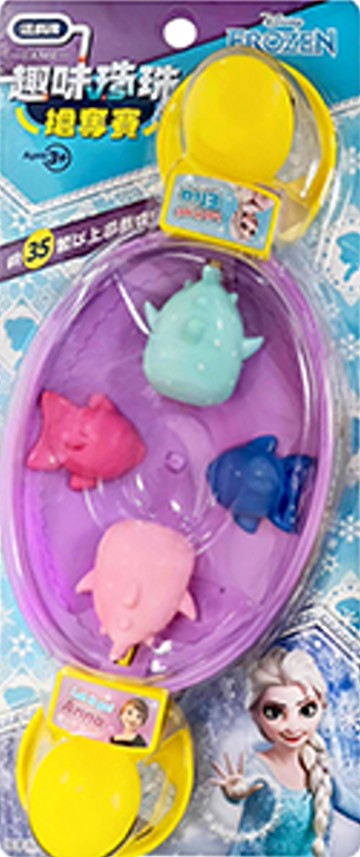 趣味珠珠搶奪賽 冰雪奇緣