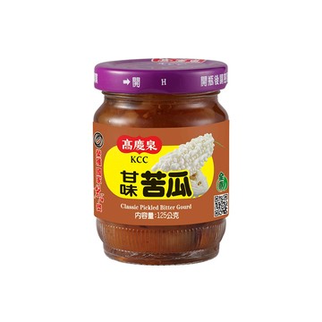 【高慶泉】甘味苦瓜（125g/罐）