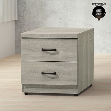 【顛覆設計】聖艾諾灰梧桐色1.6尺床頭櫃