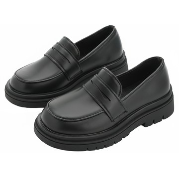 Rabbit's Foot 兒童 F 眼鏡 樂福皮鞋  黑色  185