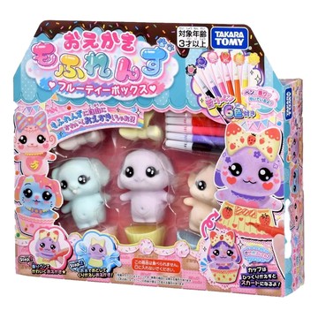 畫畫毛絨好朋友  1組  多色