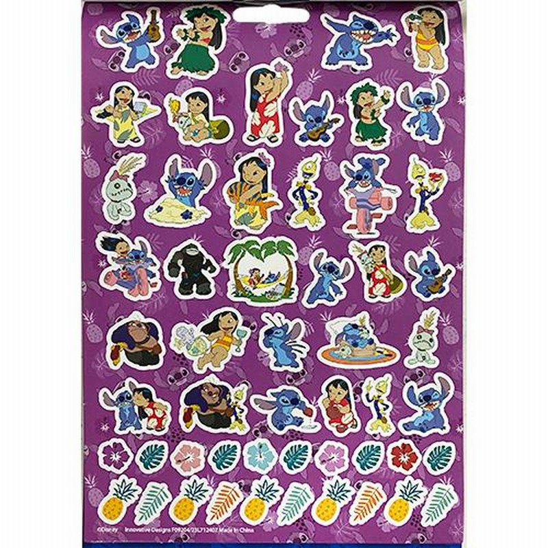 希少！リロ&スティッチ ウエハース ステッカー20種コンプリート