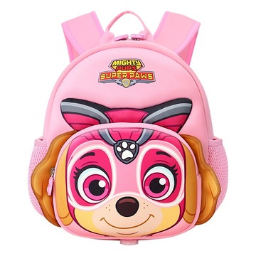 PAW PATROL 汪汪隊立大功 兒童專用潛水布輕量化雙層背包 2-4歲  威力狗天天 粉色  1個  28 x 24 x 13cm