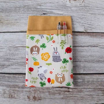 小動物們 口袋型筆袋 護理師筆袋 醫師筆袋 老師筆袋