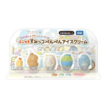 TAKARA TOMY 角落小夥伴 冰淇淋商店人偶組 細節精緻 底部吸盤功能  1組