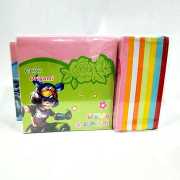 千紙鶴折紙彩色手工制作材料印花多功能小號兒童彩紙手工紙正方形