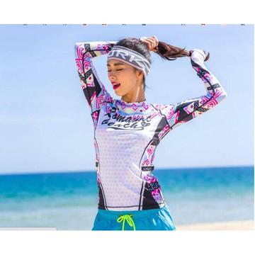 韓國防曬速乾長袖泳衣(上衣)