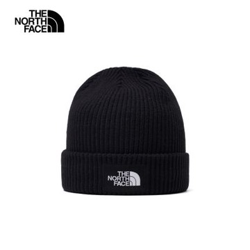 The North Face 官方旗艦 北面男女款黑色FLASHDRY速乾毛帽｜8CGZJK3