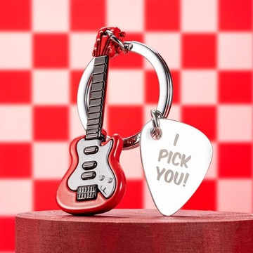 【Metalmorphose】MTM電吉他鑰匙圈 交換禮物/禮品/音樂/收藏品