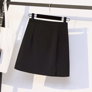 品牌折扣店商場專柜撤柜女裝尾貨清倉夏裝高腰顯瘦a字半身裙女潮