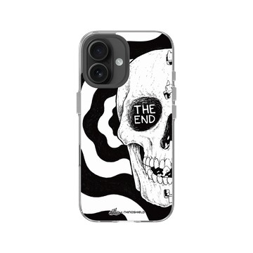 iPhone 16 Clear Case（相機按鈕） 透明 - Ted Leonid Melendres - The Skull 骷顱頭
