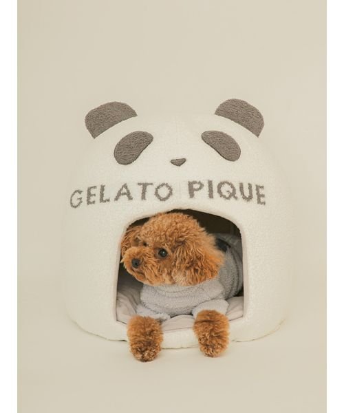   ベビモコパンダハウス ユニセックス OWHT F gelato pique