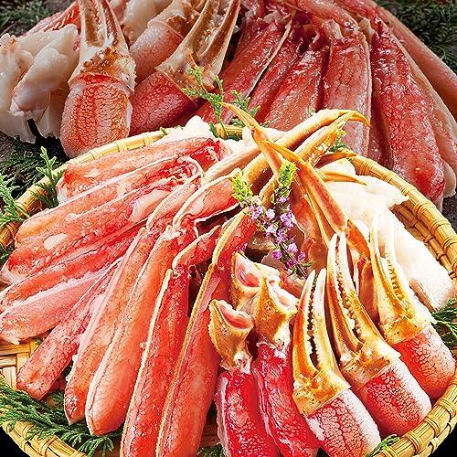 ますよね かに カニ 蟹 特大3〜4L カット済み 生ずわい蟹 1.2kg (総重量1 1.4kg) かに鍋 かにしゃぶ かに刺し お歳暮 ギフト