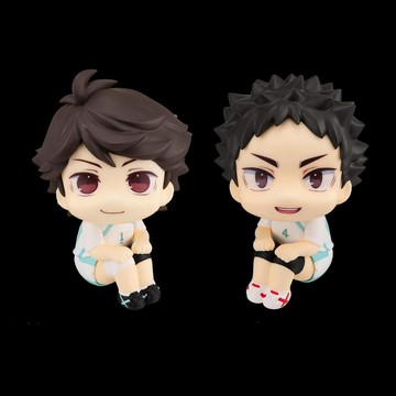 【2026新品✅】正版 MegaHouse LookUP 排球少年 巖泉一&及川徹 隊服Ver. Q版手辦