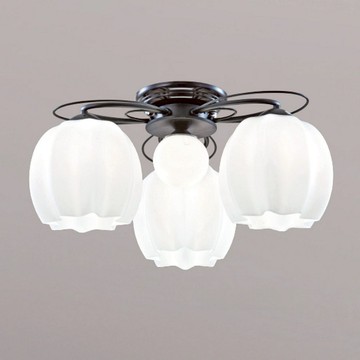 鄉村風半吸頂三燈 B96-64-73962