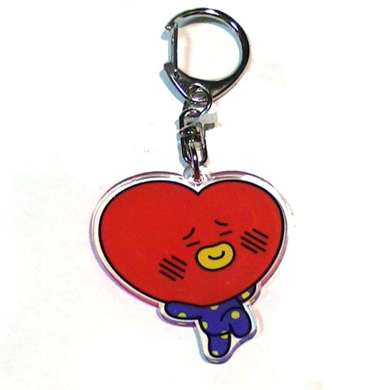 BT21 BTS アクリル キーホルダー レッド (TATA) 0428-35 (BT21 キーリング) 通販 LINEポイント最大0.5%GET |  LINEショッピング