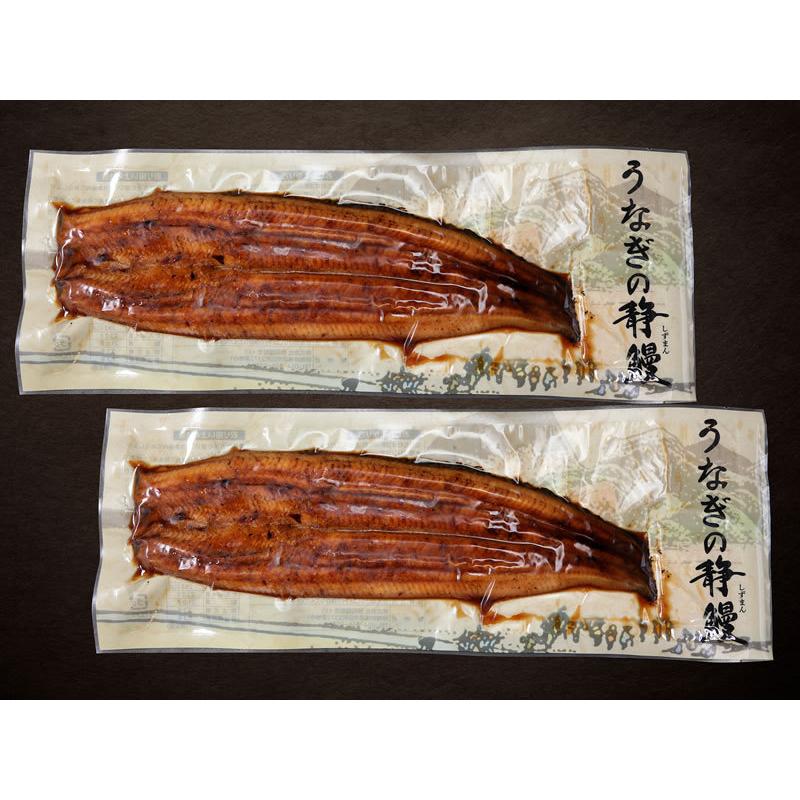 静岡県産無添加うなぎ長蒲焼き 2尾（120g×2）