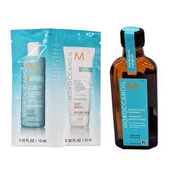 MOROCCANOIL 摩洛哥優油 優油超輕感版保濕洗髮露 + 優油超輕感版保濕護髮劑套裝  100ml  1組