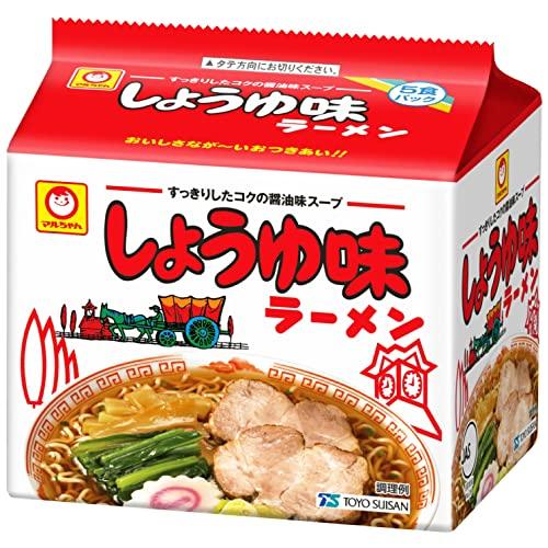 マルちゃん しょうゆ味ラーメン 袋 5食パック×6個