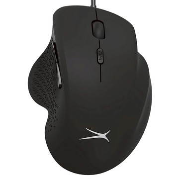 ALTEC LANSING 六鍵式有線滑鼠 800萬次壽命 人體工學設計 4檔DPI可調  ALBM7444  黑色