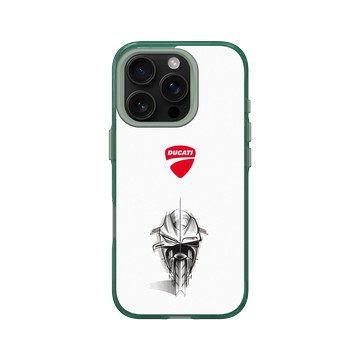iPhone 16 Pro Clear 憂墨綠 - Ducati - Sketch