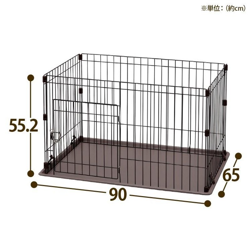 犬 ケージ サークル ペットサークル 小型犬 中型犬 1段 広い おしゃれ