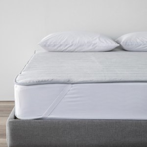 WARM TOUCH石墨烯防靜電發熱保潔墊雙人 灰