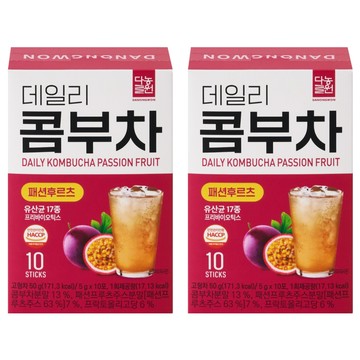 Danongwon 乳酸菌康普茶 百香果  10包  5g  2盒