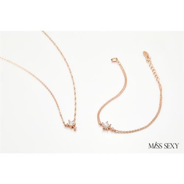 【d2 x Miss Sexy】銀項鍊 星星