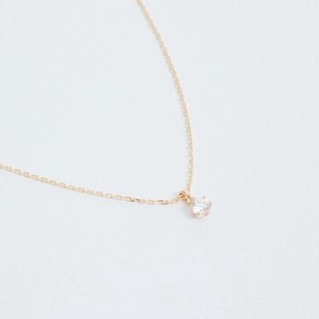 【Isha Jewelry】LINE 禮物獨家優惠！韓國空運直送 頂規特選 5A 鋯石 10K金項鍊