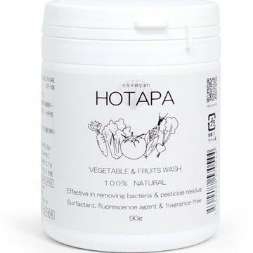 日本製 HOTAPA 天然蔬果清潔粉 90g 洗滌貝殼粉＊夏日微風＊