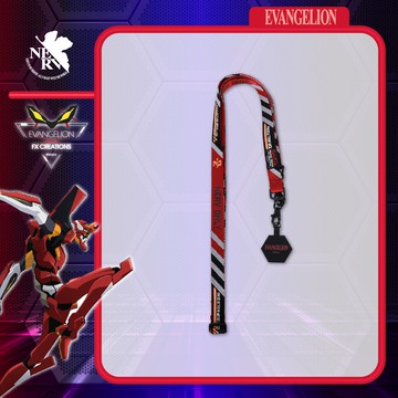 【EVA新世紀福音戰士】貳號機 手機背帶(附掛片) EVA243005-89