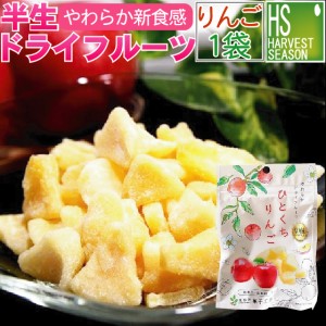 半生 ドライフルーツ 国産 信州産 りんご 30g 半生でしっとりやわらか食感♪