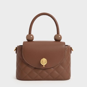 菱格箱型手提包