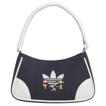 adidas 愛迪達 x DISNEY BAG 單肩包 唐老鴨姪子聯名  深藍色  27 x 16 x 6cm