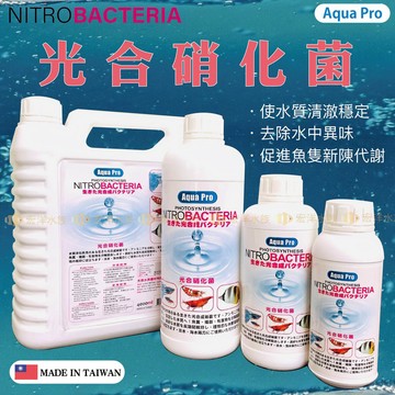 【宏洋】AQUA Pro光合硝化菌 ●維持清淨水質、開缸必備、硝化系統建立 ●淡海水皆適用 (培菌淨水濾材水質穩定劑水穩