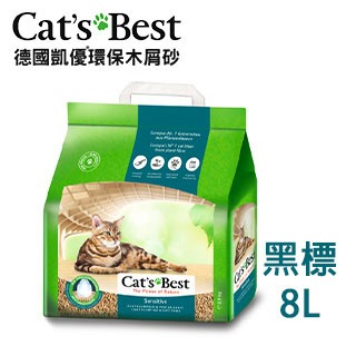 CATS BEST 【CATS BEST】德國強效除臭凝結木屑砂2.9kg(黑標-8L)