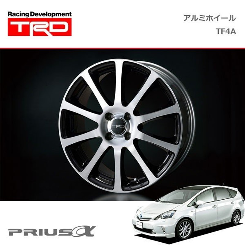 TRD アルミホイール TF4A 17インチ 1本 プリウスα ZVW40W ZVW41W 11/05 