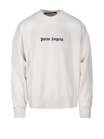 Palm Angels Logo Crewneck Sweatshirt