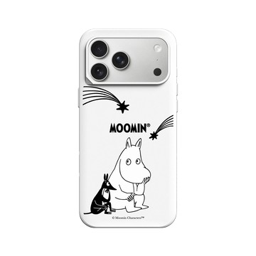 iPhone 17 Pro Max SolidX 白 - Moomin - 陪你去看流星雨