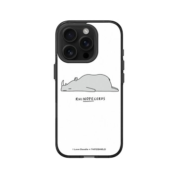 iPhone 16 Pro Clear (相機按鈕) 酷墨灰 - ilovedoodle (Lim Heng Swee) - Rhinopeceros 犀牛