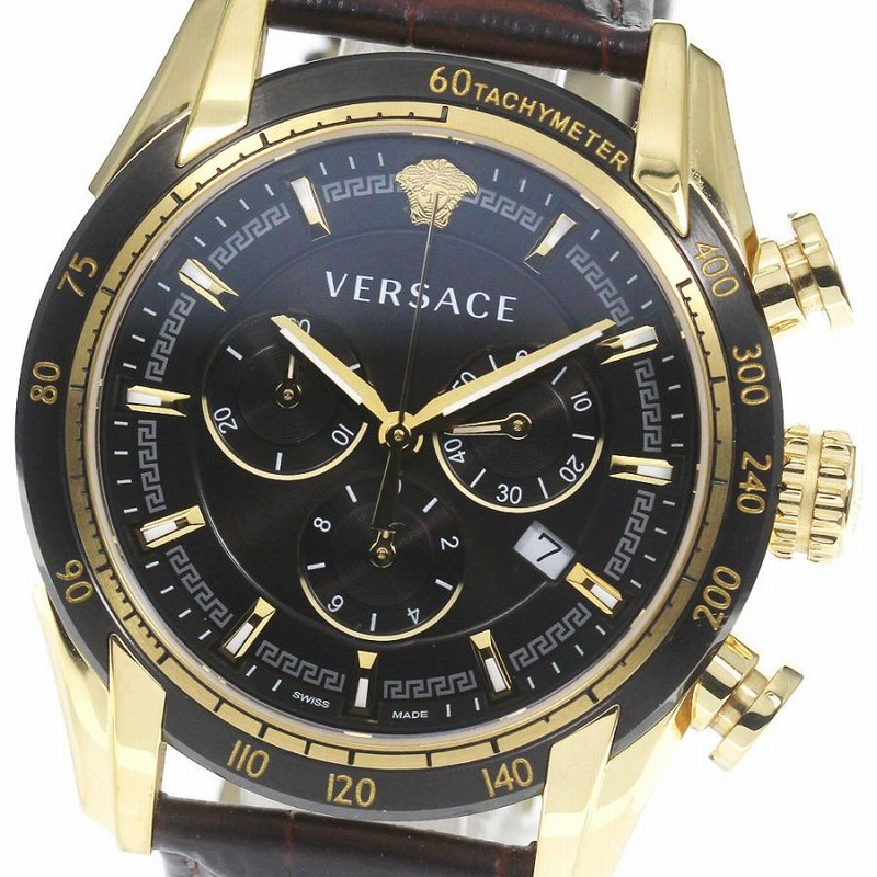 ヴェルサーチ VERSACE VEDB00318 V-RAY クロノグラフ クォーツ
